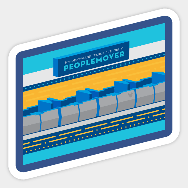 People Mover Sticker by ryancano